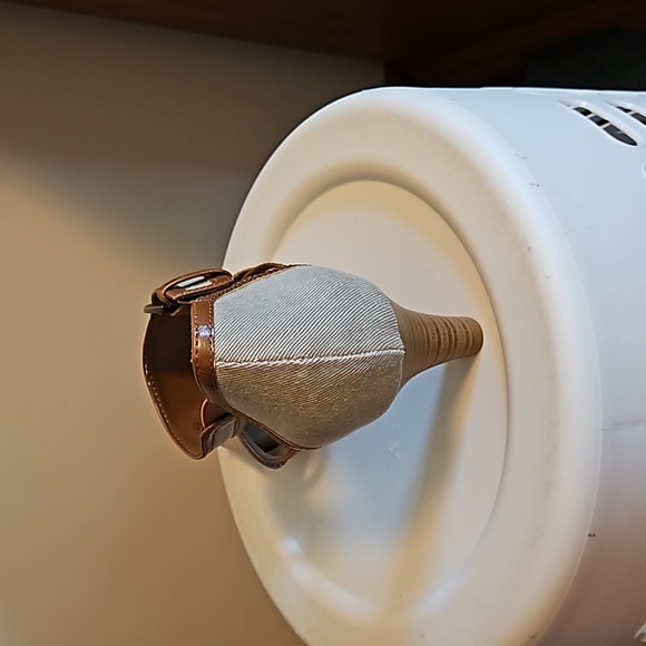 A2 by Aerosoles Open Toe Heels 11M Tan and Brown - Picture 4 of 7